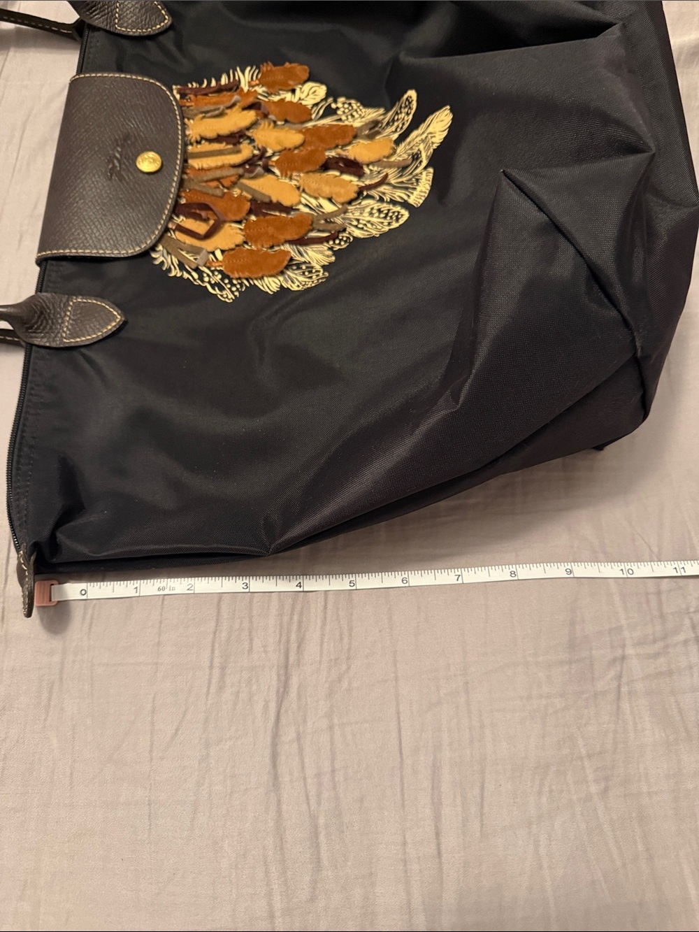 Longchamp Le Pliage Limited Edition "Apache" tote bag … EUC - Picture 13 of 14